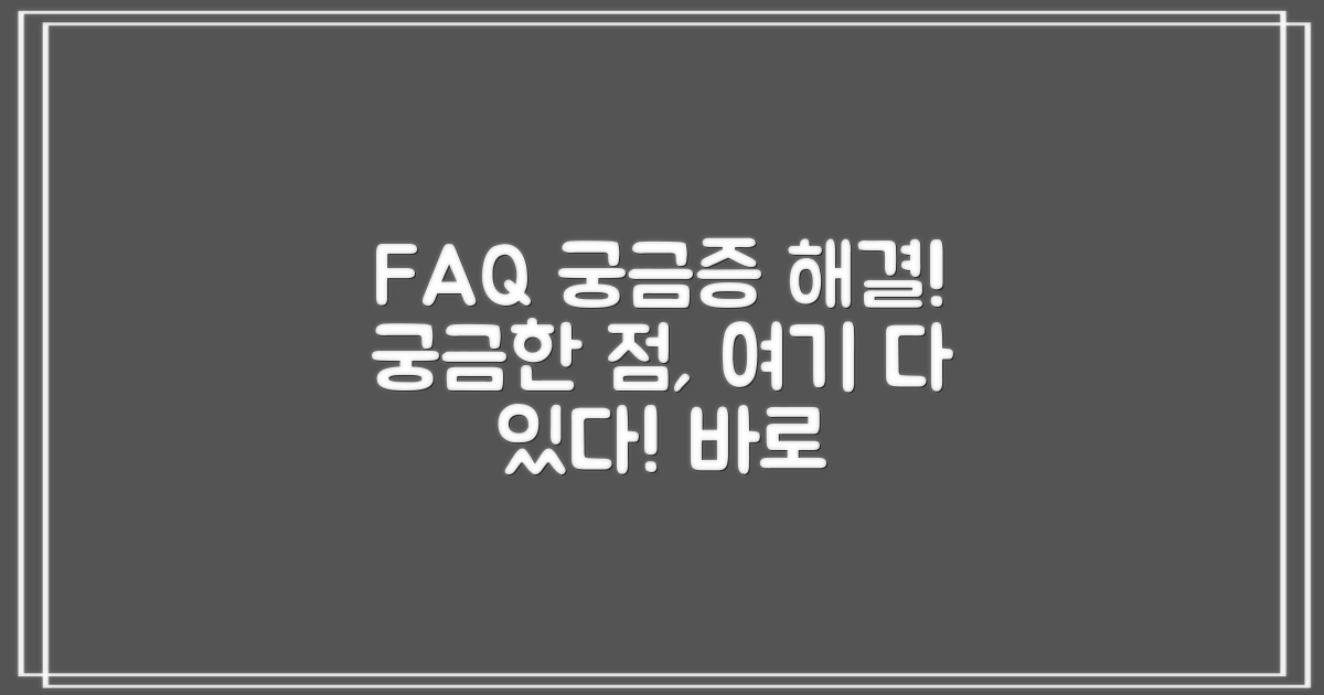 자주 묻는 질문