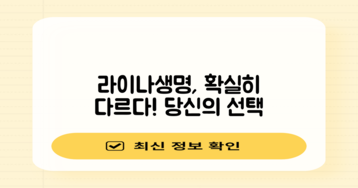 라이나생명, 무엇이 다른가