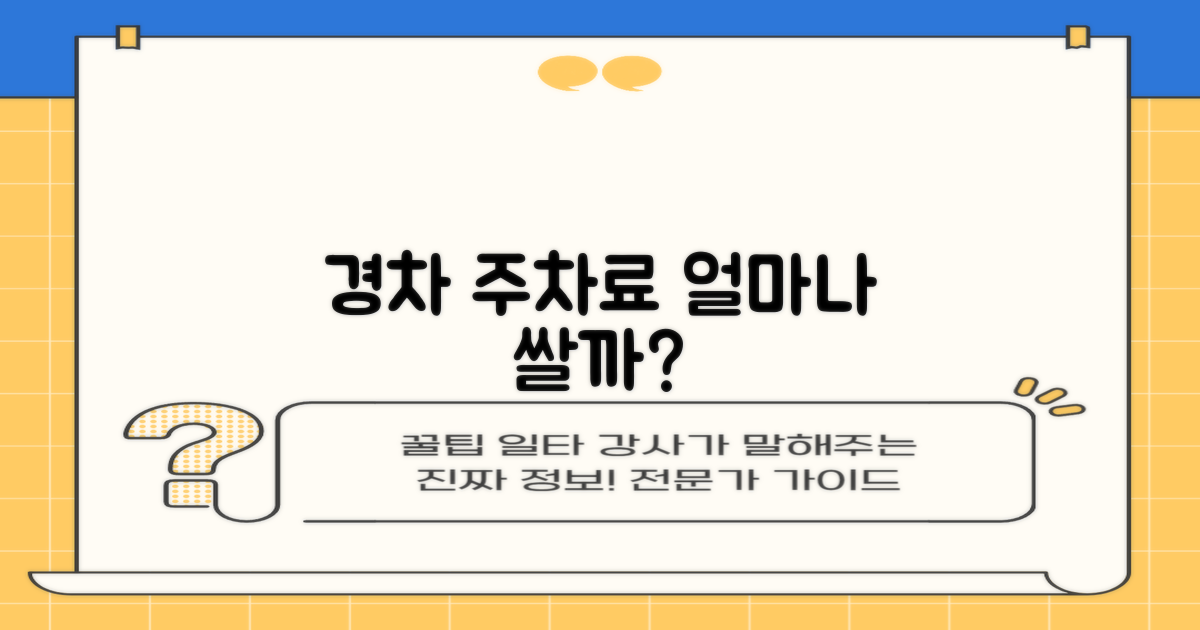 경차는 월주차 얼마나 싸질까?