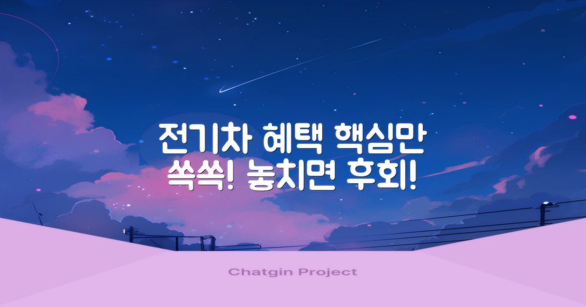 전기차 혜택 집중 분석