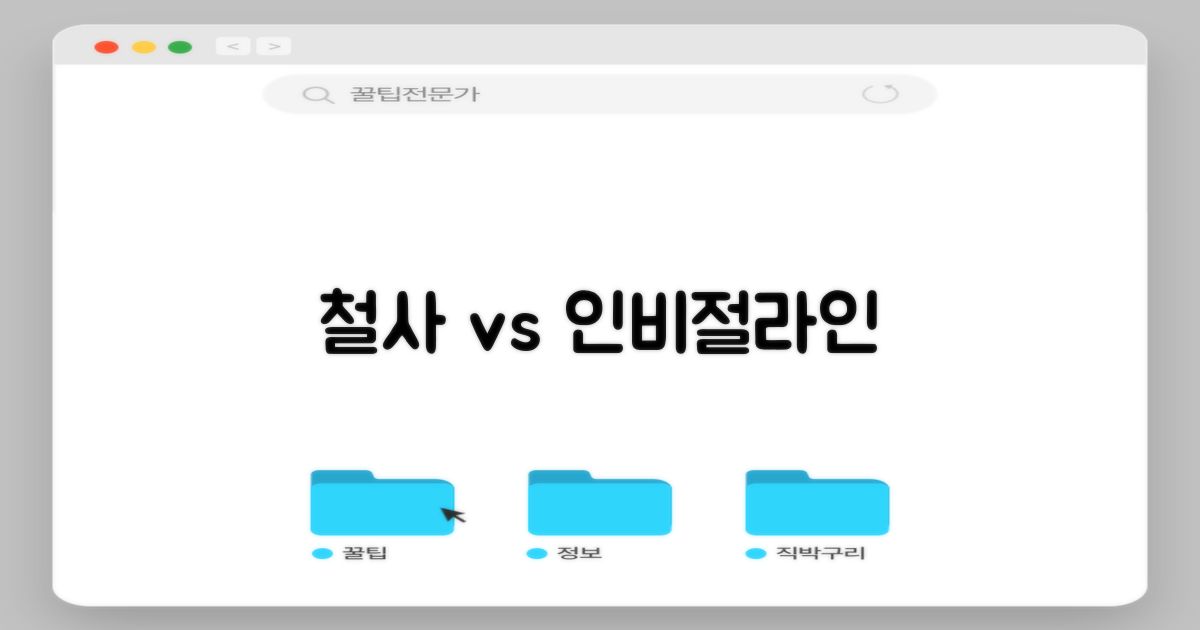 철사 vs 투명 장치