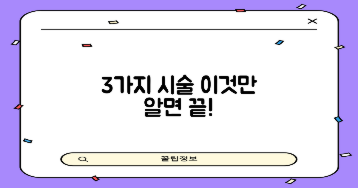 3가지 주요 시술법